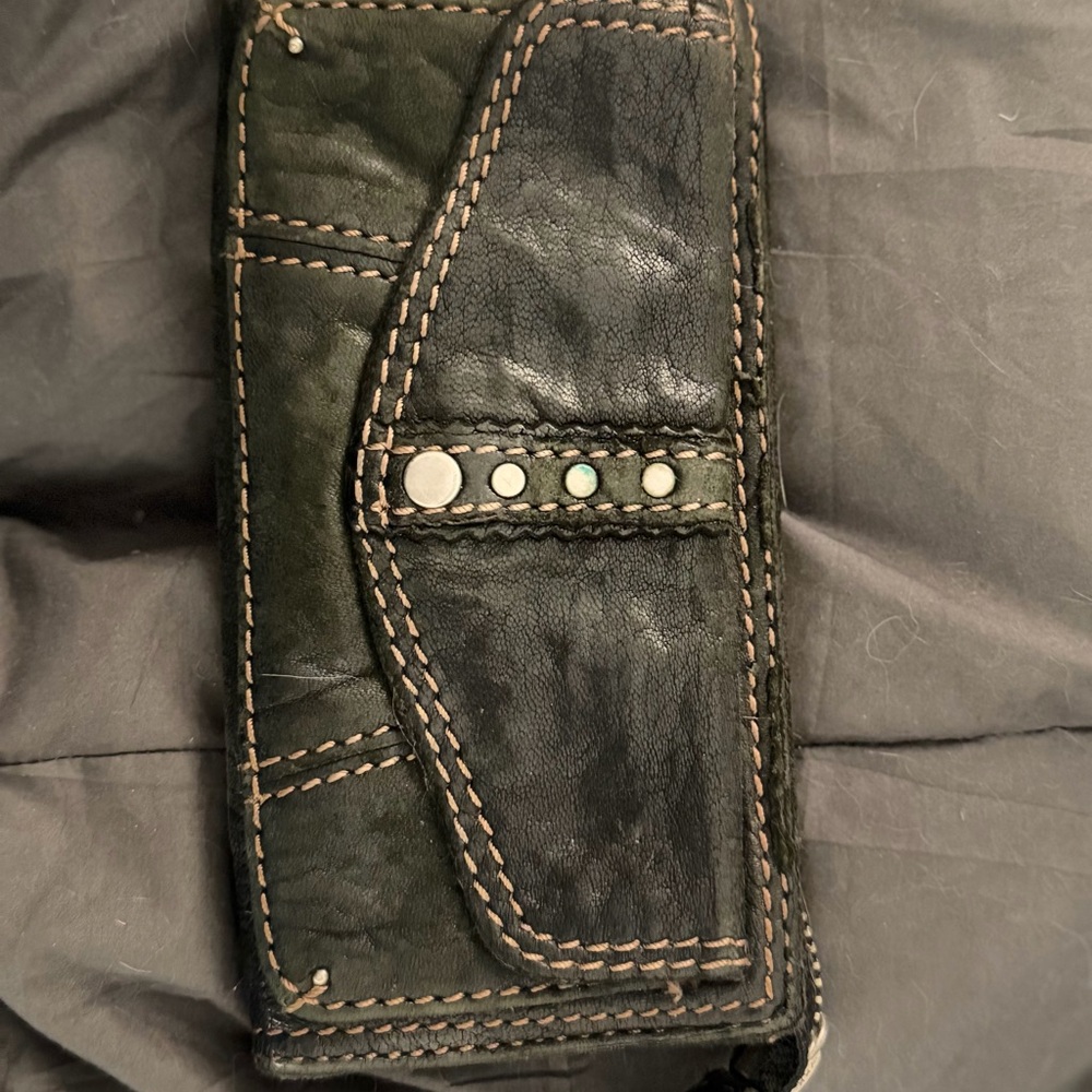 Lucky Brand Black Leather Wallet